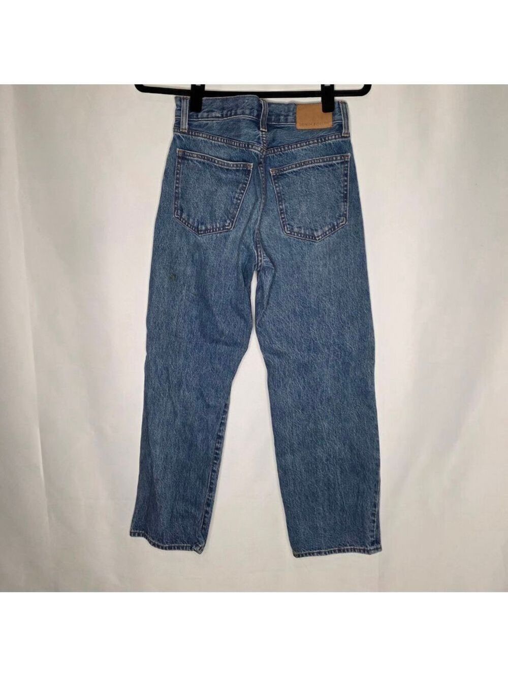 Women's Aritzia Denim Forum Blue High Rise Baggy Jeans Size 24 - Picture 5 of 7
